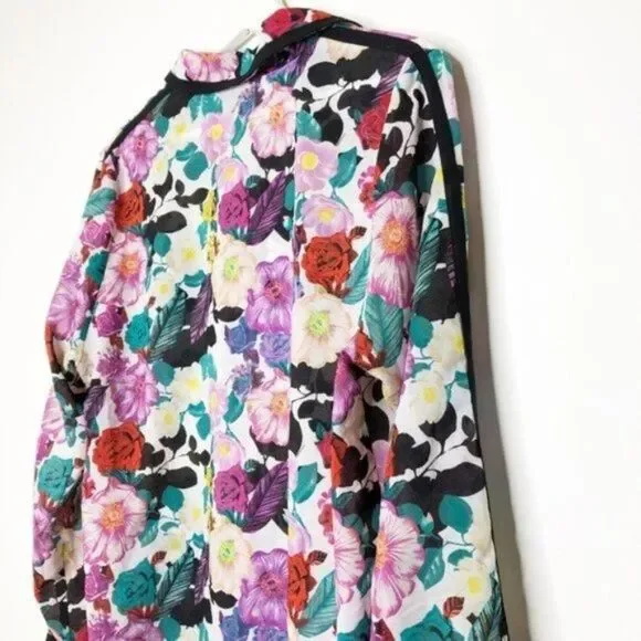 BAR III FRONT ROW Floral Blouse  - Picture 10 of 10